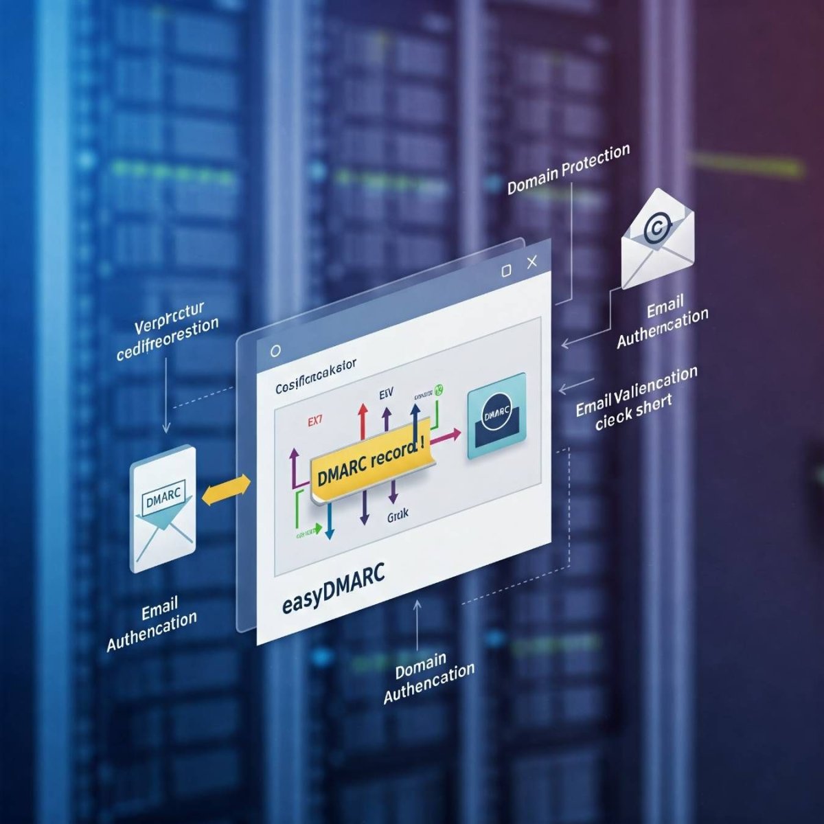 Using easyDMARC to check DNS configuration